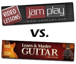 Jamplay vs Learn and Master Guitar