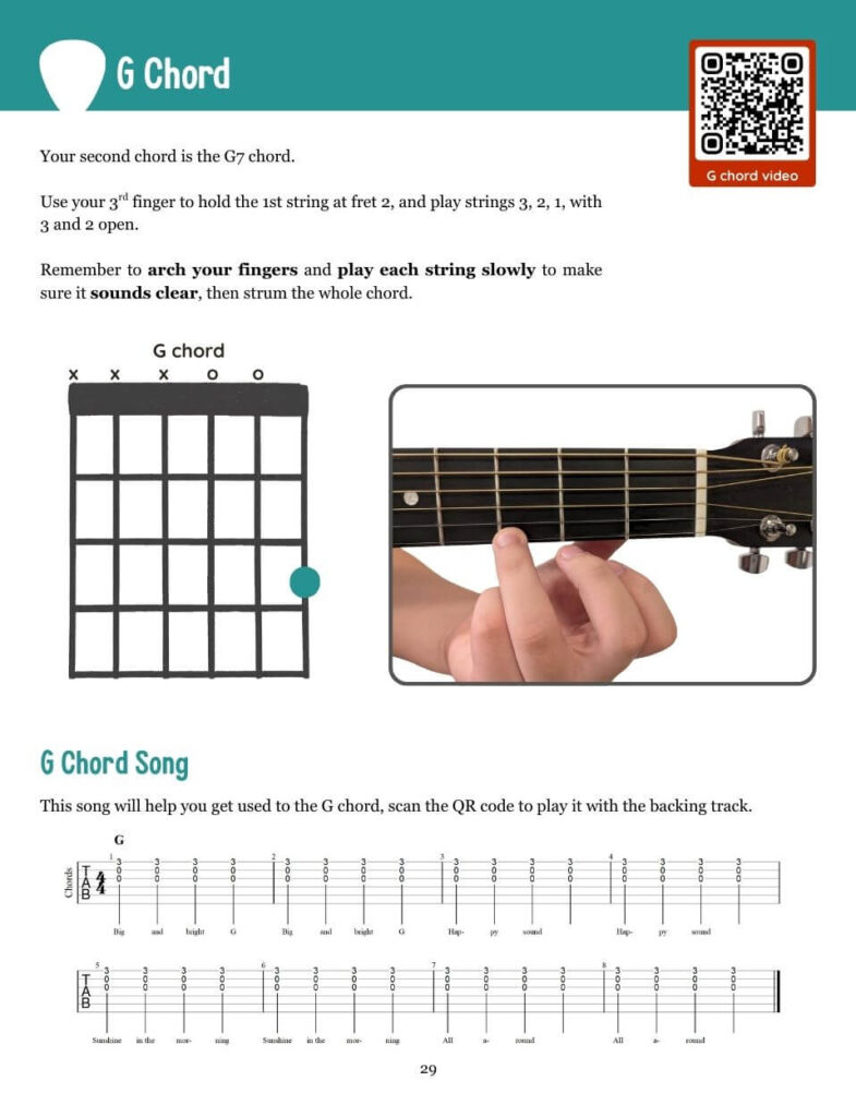 Beginner Guitar For Kids Book 4