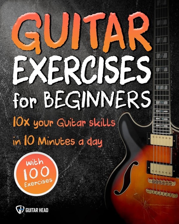 Guitar Exercises For Beginners Book Cover Guitarhead
