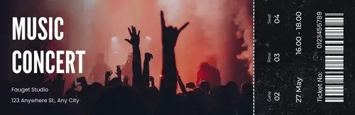 Concert Ticket