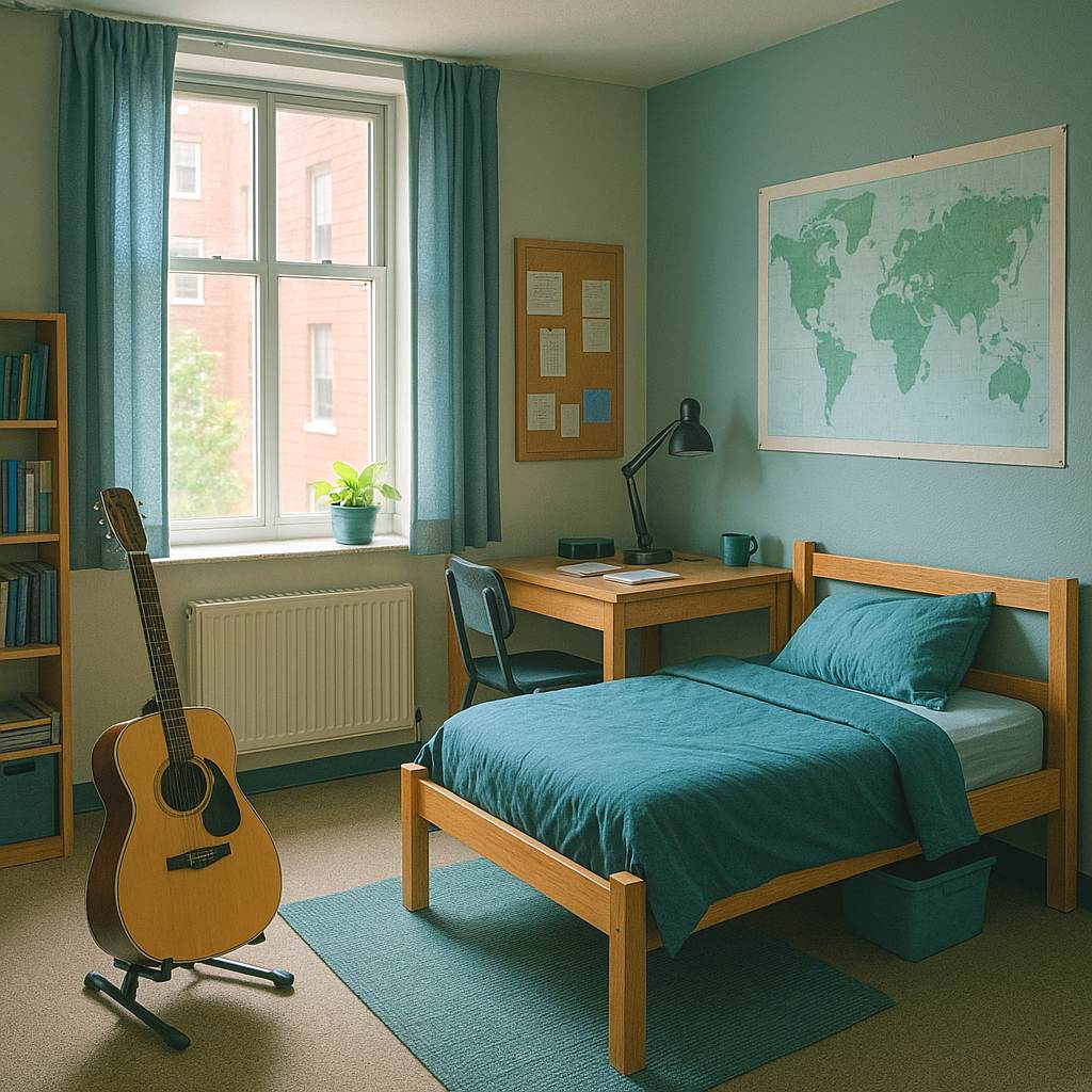 Guitar Dorm Room
